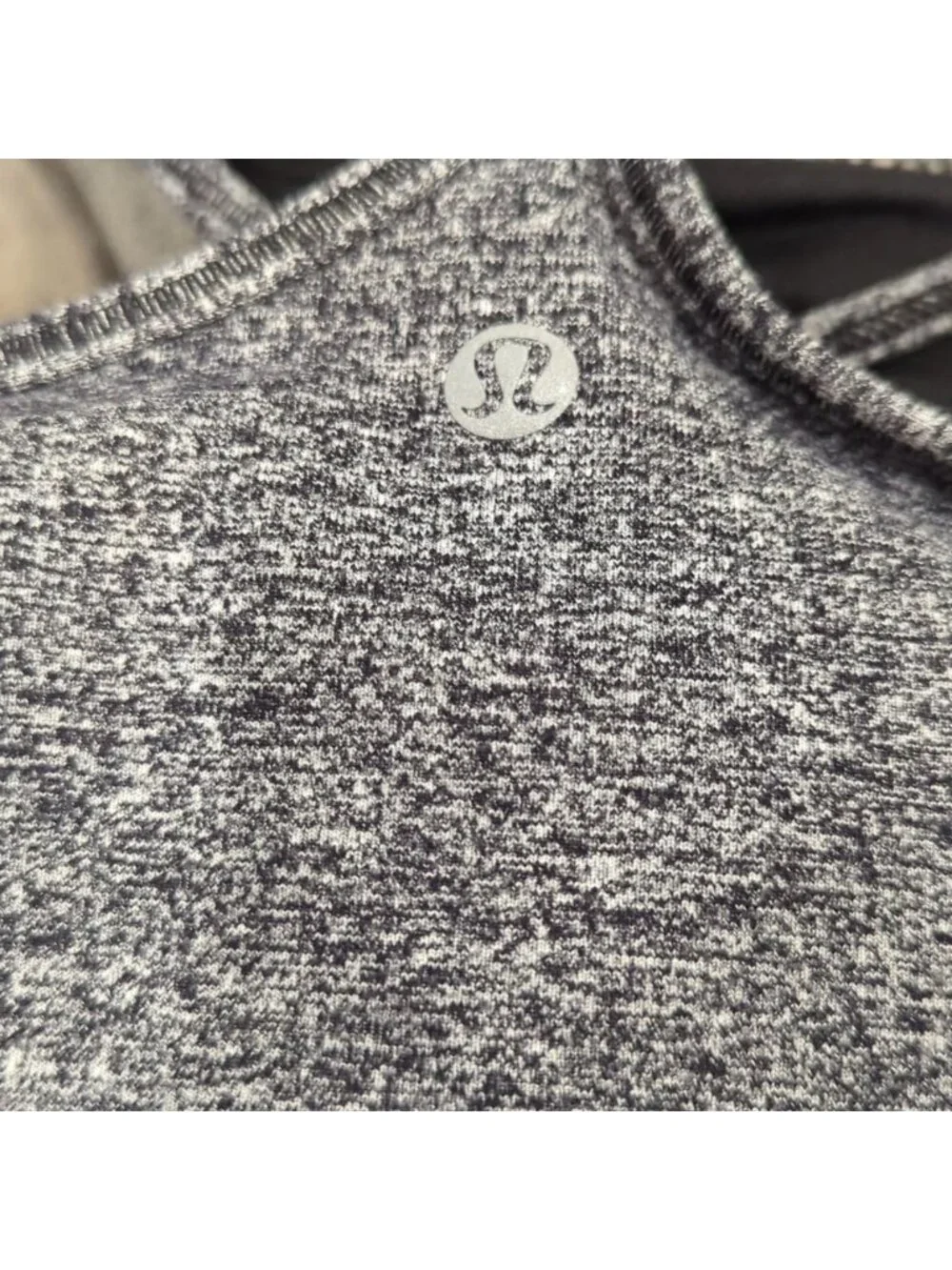Lululemon Power Pose Tank Heathered Black